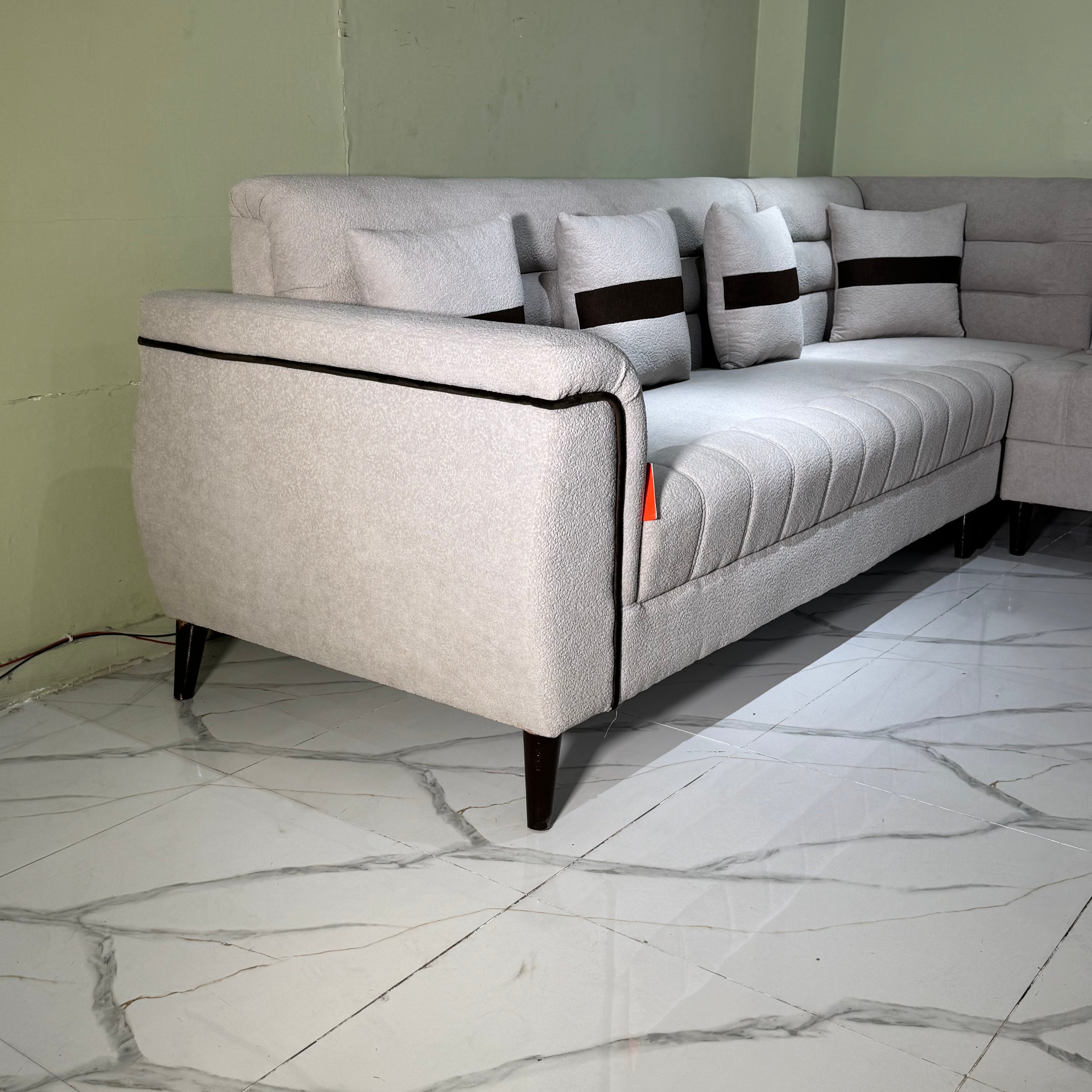 Linear L-Shape Sectional Sofa #LS34