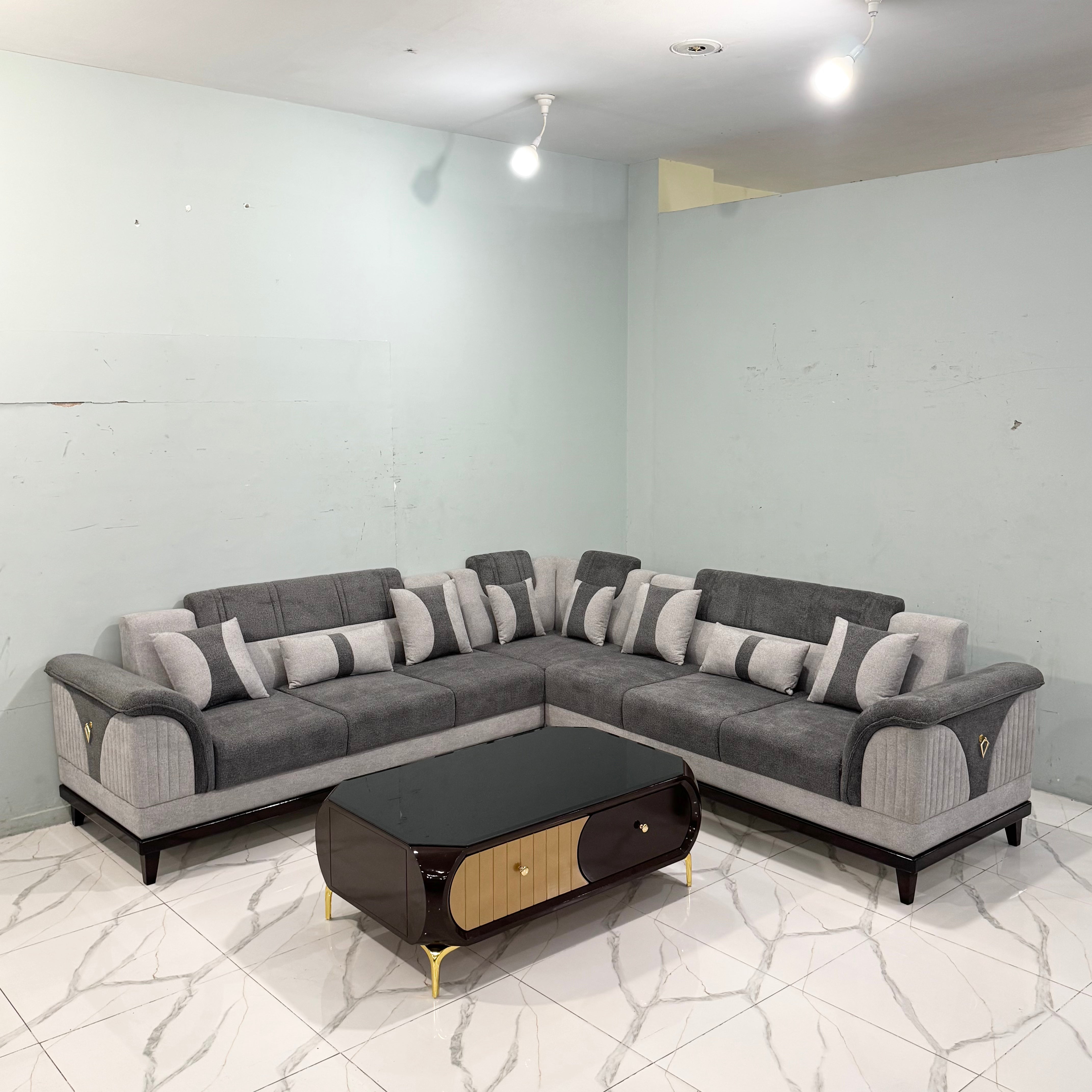 Designer L-Shape Sectional Sofa # LS27