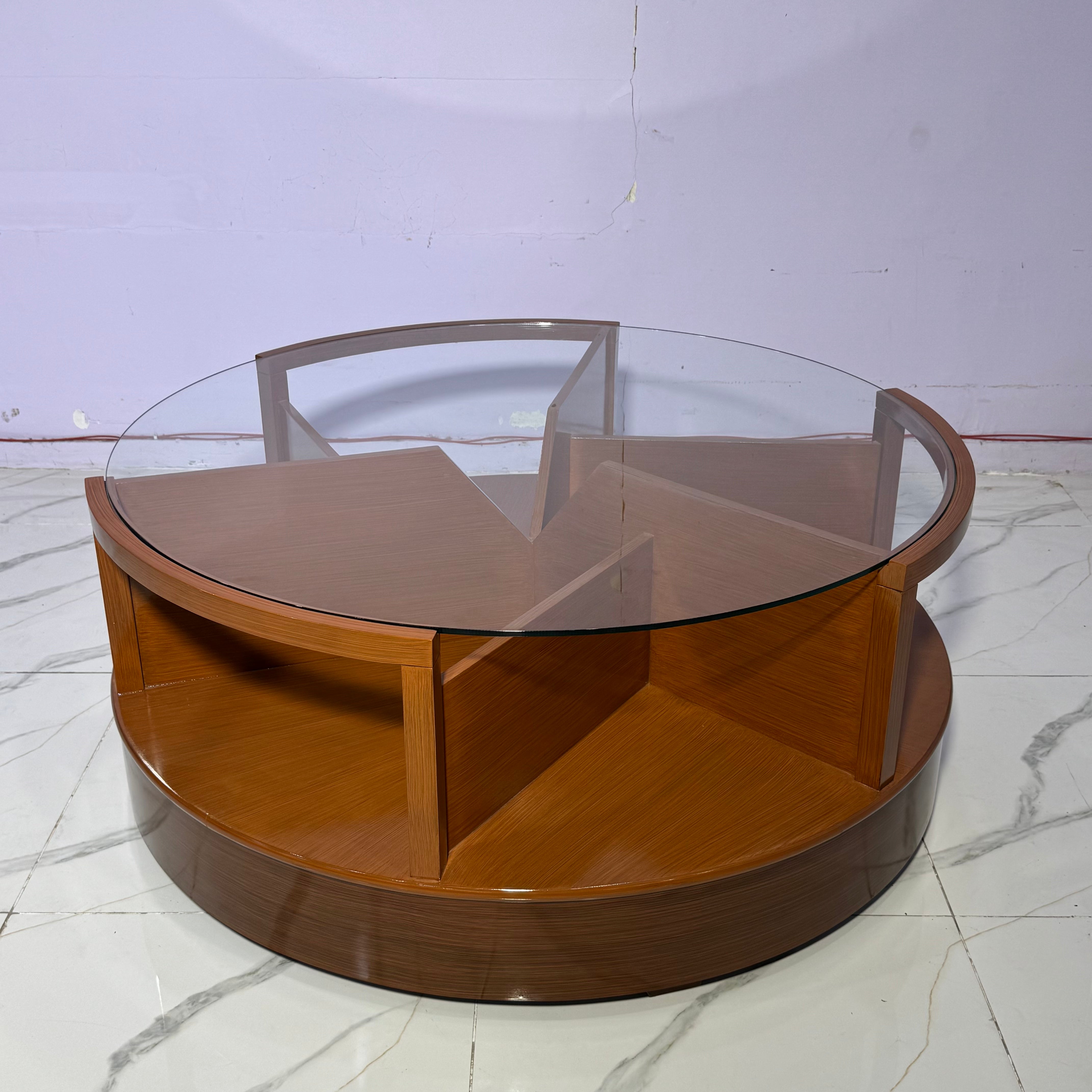 The Compass Circle Table - Centre table Ct92