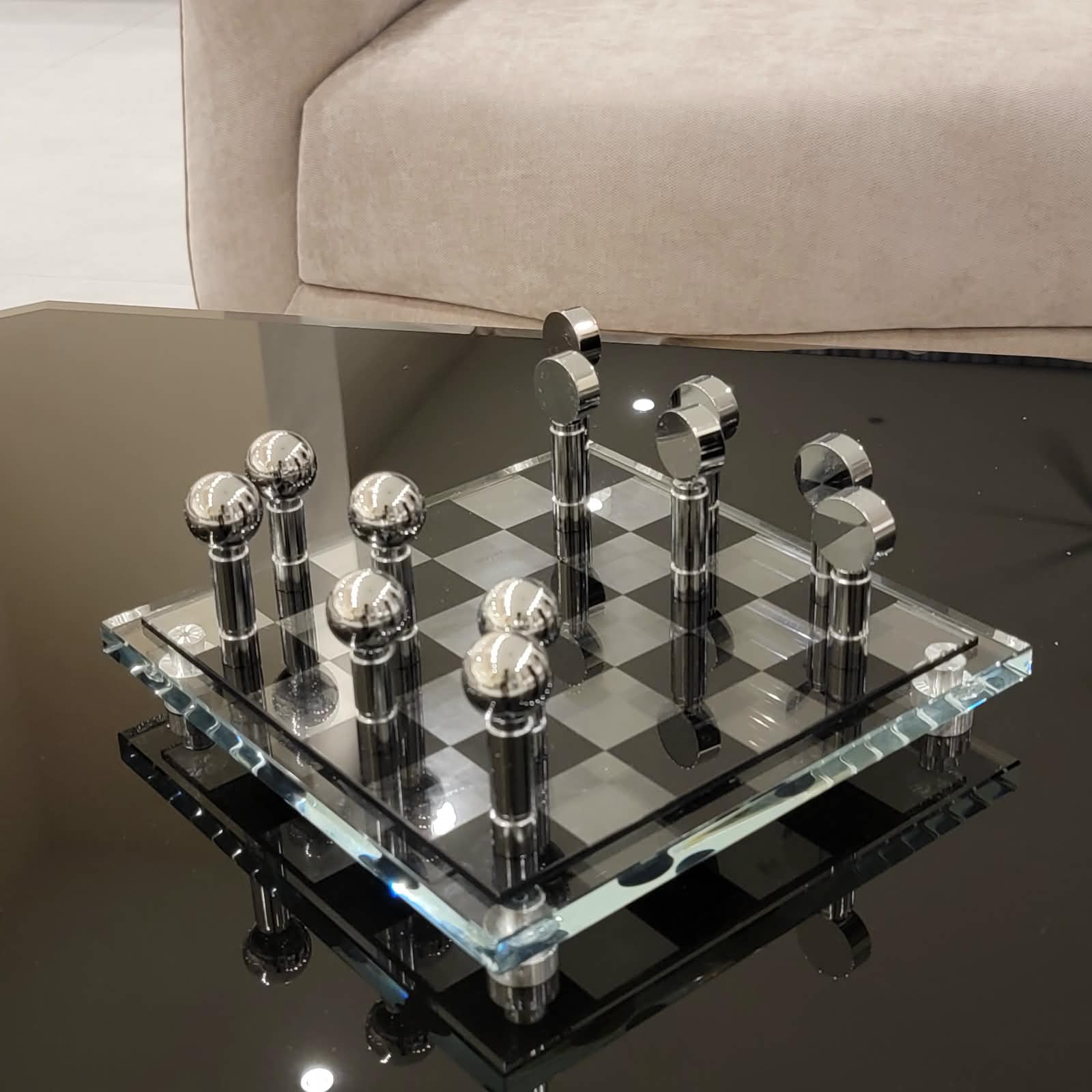 Silver Checkmate Set