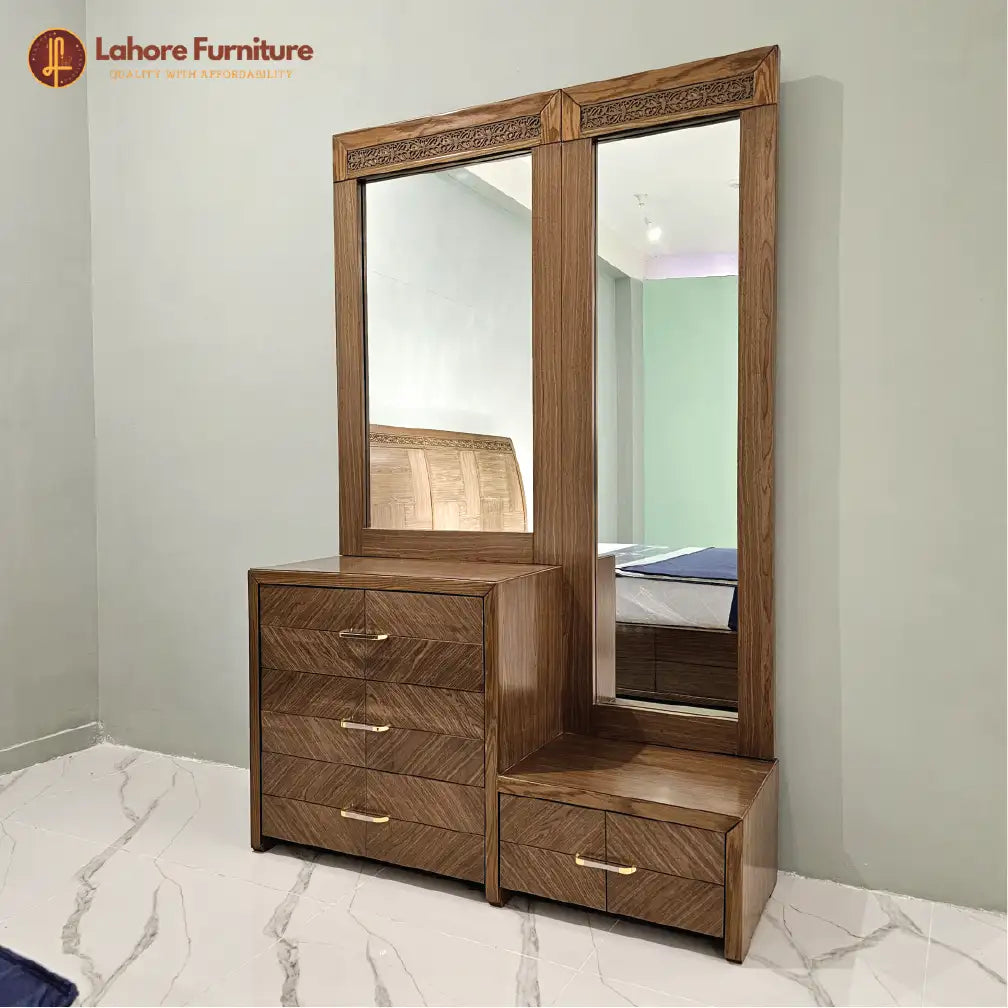 Tranquil Timber Double Bed - AK01