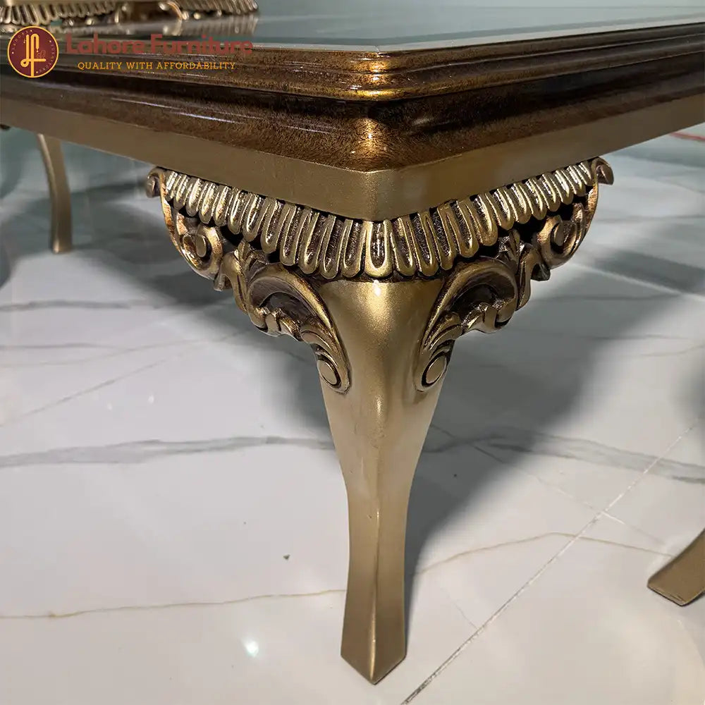 Majestic Gold 3-Piece Carved  Center Table Set - CT87
