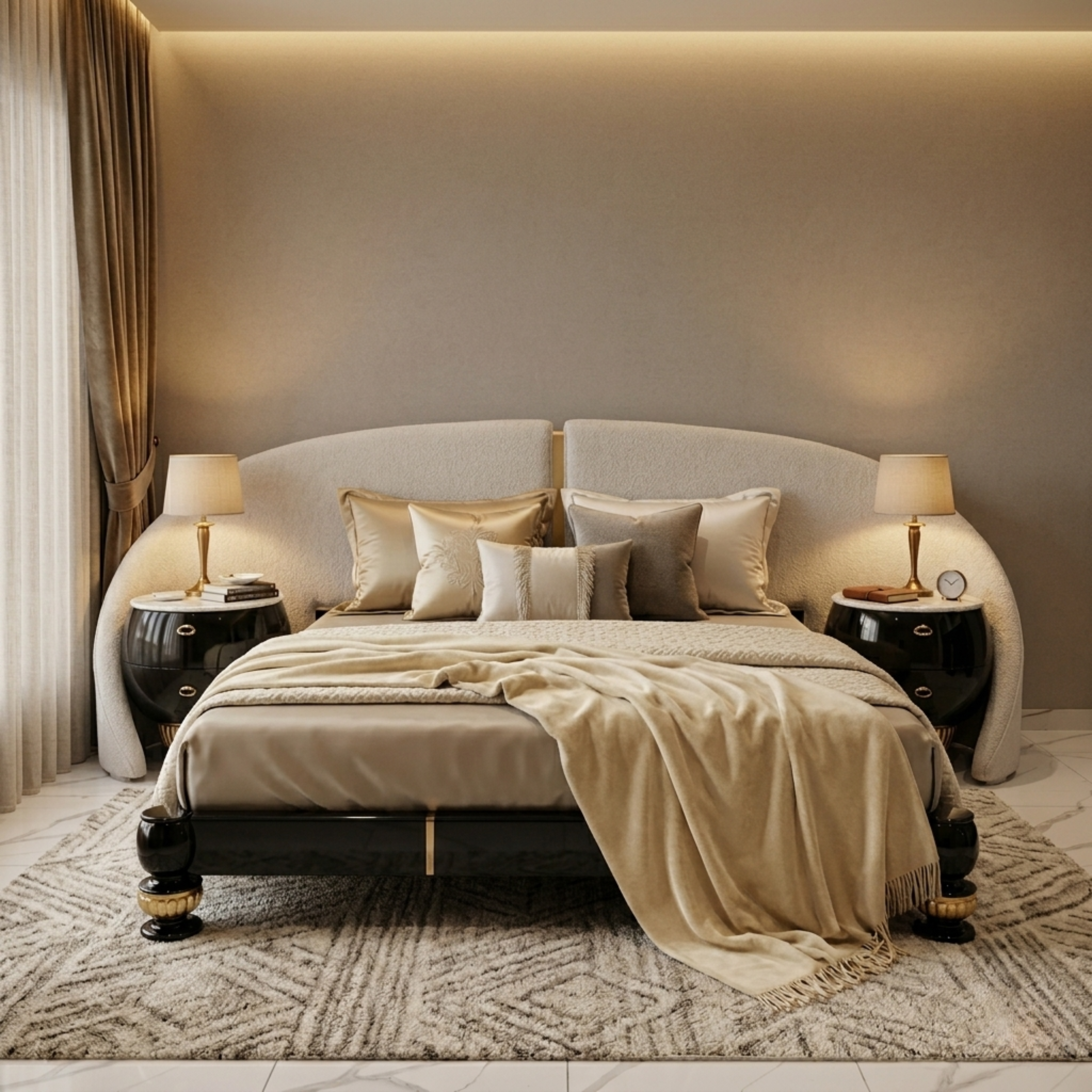 Elegant Haven Bed Set -  Md03