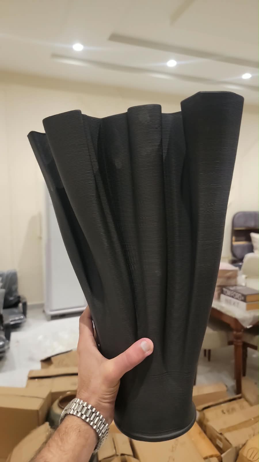 Waveridge vase